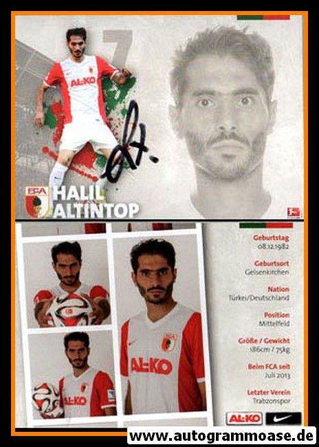 Autogramm Fussball | FC Augsburg | 2014 | Halil ALTINTOP