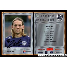 Autogramm Fussball | SV Babelsberg 03 | 2007 | Bastian ZENK