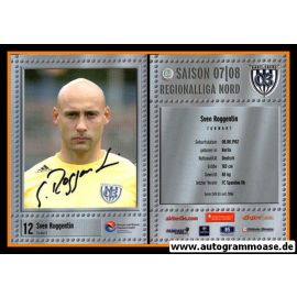 Autogramm Fussball | SV Babelsberg 03 | 2007 | Sven ROGGENTIN