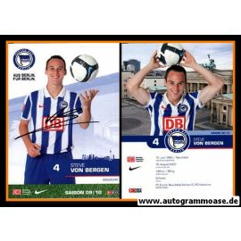 Autogramm Fussball | Hertha BSC Berlin | 2009 | Steve VAN BERGEN