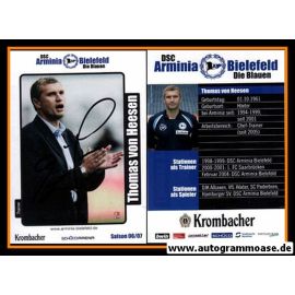 Autogramm Fussball | DSC Arminia Bielefeld | 2006 | Thomas VON HEESEN