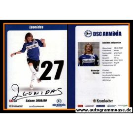 Autogramm Fussball | DSC Arminia Bielefeld | 2008 | LEONIDAS