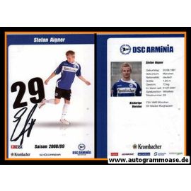 Autogramm Fussball | DSC Arminia Bielefeld | 2008 | Stefan AIGNER