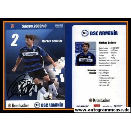 Autogramm Fussball | DSC Arminia Bielefeld | 2009 | Markus SCHULER