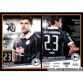 Autogramm Fussball | DSC Arminia Bielefeld | 2015 | Florian DICK