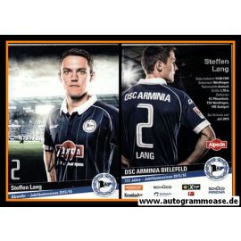 Autogramm Fussball | DSC Arminia Bielefeld | 2015 | Steffen LANG