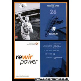 Autogramm Fussball | VfL Bochum | 2009 | Andreas LUTHE