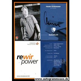 Autogramm Fussball | VfL Bochum | 2009 | Frank HEINEMANN