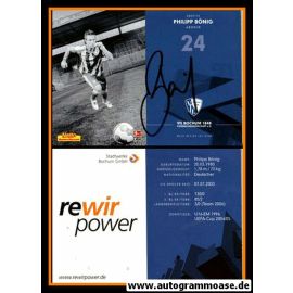 Autogramm Fussball | VfL Bochum | 2009 | Philipp BÖNIG