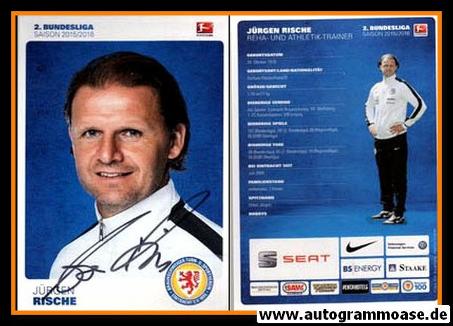 Autogramm Fussball | Eintracht Braunschweig | 2015 | Jürgen RISCHE