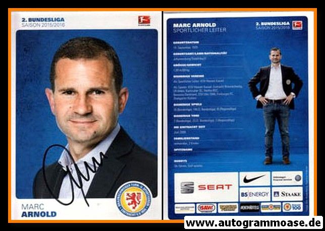 Autogramm Fussball | Eintracht Braunschweig | 2015 | Marc ARNOLD