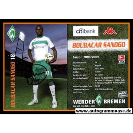 Autogramm Fussball | SV Werder Bremen | 2008 | Boubacar SANOGO