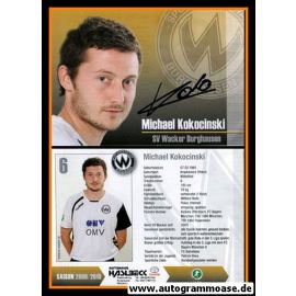 Autogramm Fussball | SV Wacker Burghausen | 2009 | Michael KOKOCINSKI