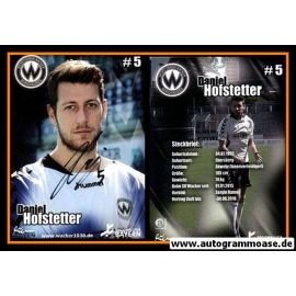 Autogramm Fussball | SV Wacker Burghausen | 2015 | Daniel HOFSTETTER
