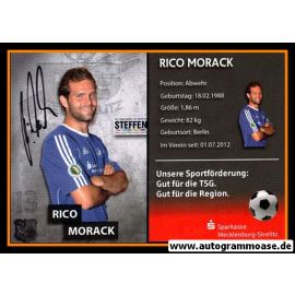 Autogramm Fussball | TSG Neustrelitz | 2010er | Rico MORACK