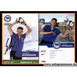 Autogramm Fussball | Hertha BSC Berlin | 2009 | Carsten SCHÜNEMANN