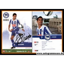 Autogramm Fussball | Hertha BSC Berlin | 2009 | CICERO