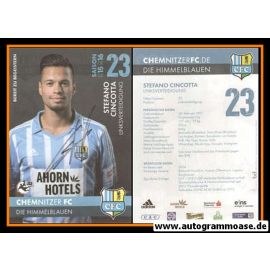 Autogramm Fussball | Chemnitzer FC | 2015 | Stefano CINCOTTA