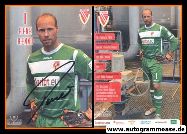 Autogramm Fussball | FC Energie Cottbus | 2015 | Rene RENNO