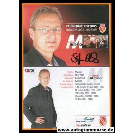 Autogramm Fussball | FC Energie Cottbus | 2008 | Steffen HEIDRICH