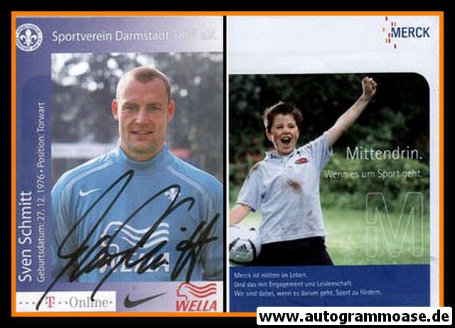 Autogramm Fussball | SV Darmstadt 98 | 2006 | Sven SCHMITT
