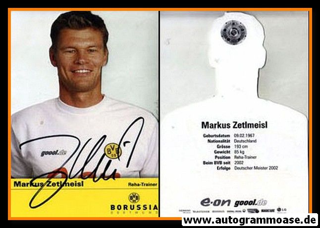 Autogramm Fussball | Borussia Dortmund | 2002 Stanz | Markus ZETLMEISL