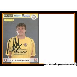 Autogramm Fussball | Dynamo Dresden | 2005 | Thomas NEUBERT