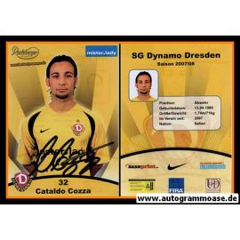 Autogramm Fussball | Dynamo Dresden | 2007 | Cataldo COZZA