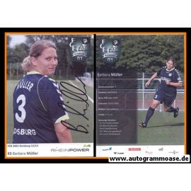 Autogramm Fussball (D) | FCR 2001 Duisburg | 2012-1 | Barbara MÜLLER