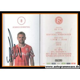 Autogramm Fussball | Fortuna Düsseldorf | 2014 | Heinrich SCHMIDTGAL