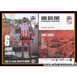 Autogramm Fussball | FC Rot-Weiss Erfurt | 2015 | Andre LAURITO
