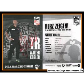 Autogramm Fussball | FC Rot-Weiss Erfurt | 2014 | Walter KOGLER
