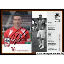 Autogramm Fussball | FC Rot-Weiss Erfurt | 2009 | Matthias PESSOLAT