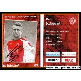 Autogramm Fussball | Rot-Weiss Essen | 2014 | Kai NAKOWITSCH