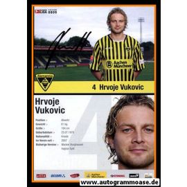 Autogramm Fussball | Alemannia Aachen | 2008 | Hrvoje VUKOVIC