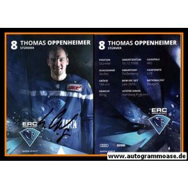 Autogramm Eishockey | ERC Ingolstadt | 2016 | Thomas OPPENHEIMER