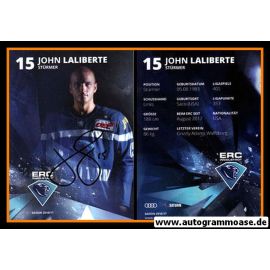 Autogramm Eishockey | ERC Ingolstadt | 2016 | John LALIBERTE