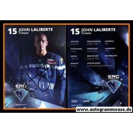 Autogramm Eishockey | ERC Ingolstadt | 2016 | John LALIBERTE
