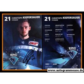 Autogramm Eishockey | ERC Ingolstadt | 2016 | Christoph KIEFERSAUER
