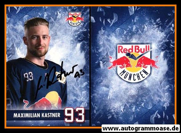 Autogramm Eishockey | EHC Red Bull München | 2016 | Maximilian KASTNER