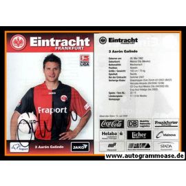 Autogramm Fussball | Eintracht Frankfurt | 2008 | Aaron GALINDO