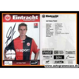 Autogramm Fussball | Eintracht Frankfurt | 2008 | Faton TOSKI