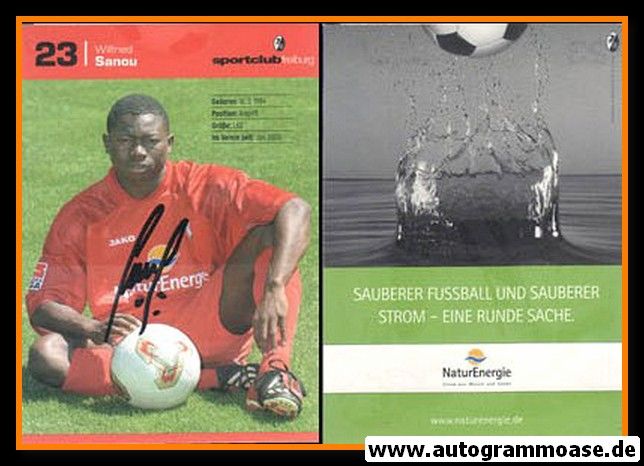Autogramm Fussball | SC Freiburg | 2003 | Wilfried SANOU