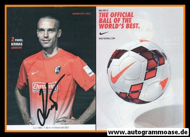 Autogramm Fussball | SC Freiburg | 2013 | Pavel KRMAS