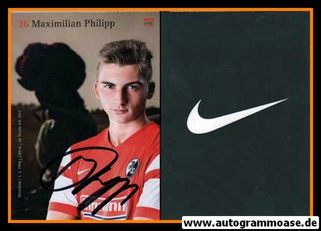 Autogramm Fussball | SC Freiburg | 2014 | Maximilian PHILIPP