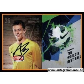 Autogramm Fussball | SC Freiburg | 2012 | Alexander SCHWOLOW