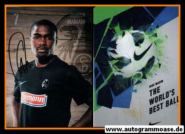 Autogramm Fussball | SC Freiburg | 2012 | Cedrick MAKIADI
