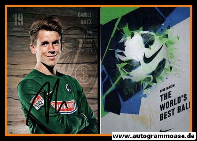 Autogramm Fussball | SC Freiburg | 2012 | Daniel BATZ