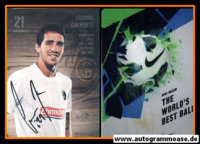 Autogramm Fussball | SC Freiburg | 2012 | Ezequiel CALVENTE