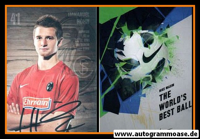 Autogramm Fussball | SC Freiburg | 2012 | Immanuel HÖHN